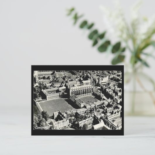 Oud Briefkaart - Cambridge (Staand voorkant)