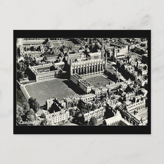 Oud Briefkaart - Cambridge (Voorkant)