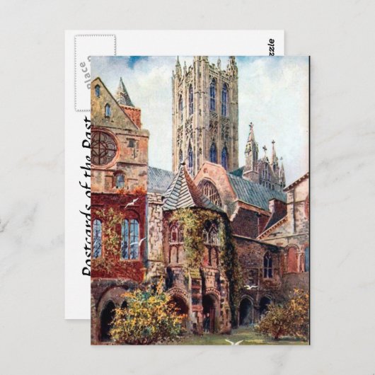 Oud Briefkaart - Canterbury Cathedraal (Voorkant / Achterkant)