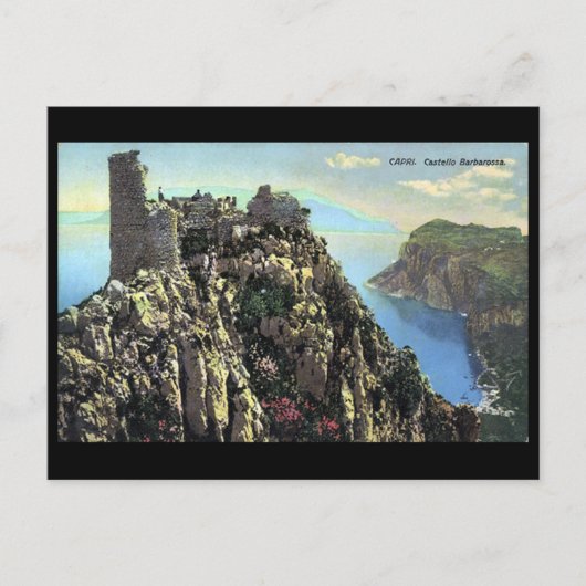 Oud Briefkaart - Capri, Italië (Voorkant)