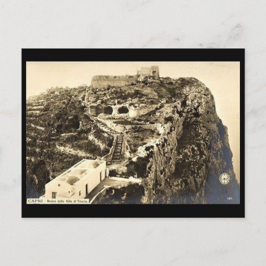 Oud Briefkaart - Capri, Italië (Voorkant)