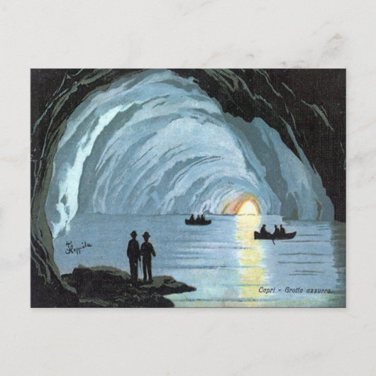 Oud Briefkaart - Capri, Italië (Voorkant)