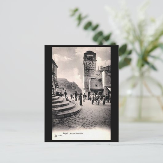 Oud Briefkaart - Capri, Italië (Staand voorkant)
