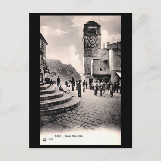Oud Briefkaart - Capri, Italië (Voorkant)