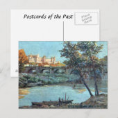 Oud Briefkaart - Carcassonne, Aude, Frankrijk (Voorkant / Achterkant)