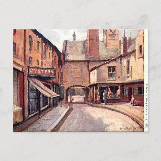 Oud Briefkaart - Carlisle, Cumbria (Voorkant)