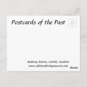 Oud Briefkaart - Carlisle, Cumbria (Achterkant)