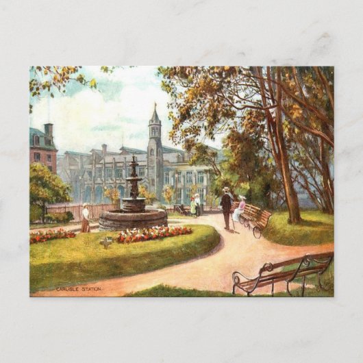 Oud Briefkaart - Carlisle, Cumbria (Voorkant)