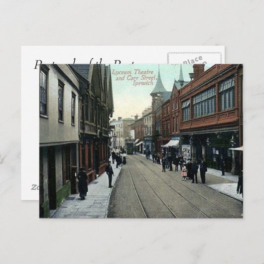 Oud Briefkaart - Carr St, Ipswich, Suffolk (Voorkant / Achterkant)