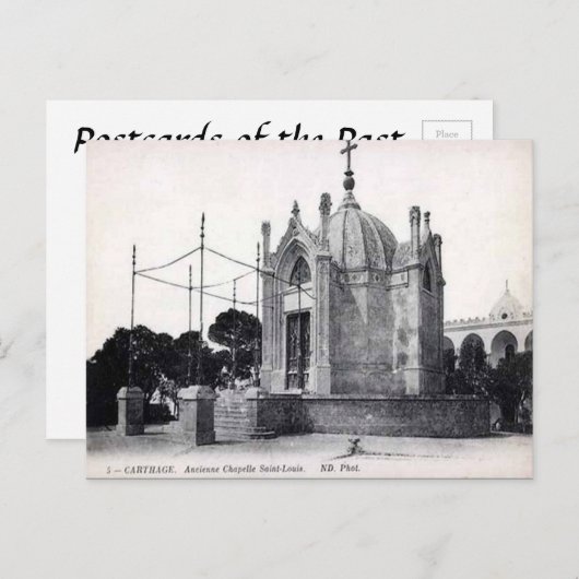 Oud Briefkaart - Carthage, Tunesië (Voorkant / Achterkant)