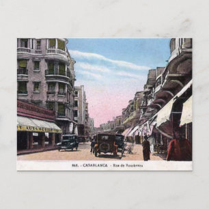 Oud Briefkaart - Casablanca, Marokko