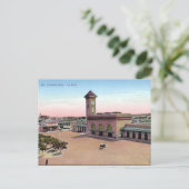 Oud Briefkaart - Casablanca, Marokko (Staand voorkant)