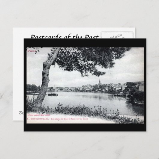 Oud Briefkaart - Castelnaudary, Aude, Frankrijk (Voorkant / Achterkant)