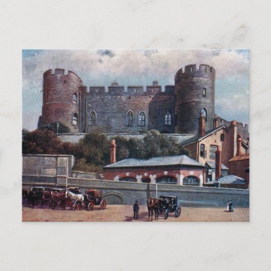 Oud Briefkaart - Castle Shrewsbury (Voorkant)