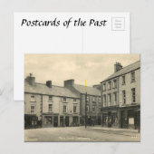 Oud Briefkaart - Castlederg, Co Tyrone (Voorkant / Achterkant)