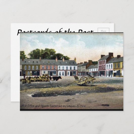 Oud Briefkaart - Castletownbere, Co Cork (Voorkant / Achterkant)