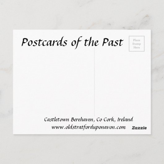 Oud Briefkaart - Castletownbere, Co Cork (Achterkant)