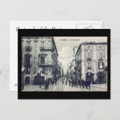 Oud Briefkaart - Catania, Sicilië (Voorkant / Achterkant)
