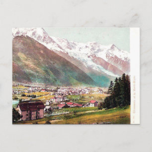 Oud Briefkaart - Chamonix en Mont Blanc