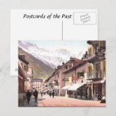 Oud Briefkaart - Chamonix, Haute Savoie (Voorkant / Achterkant)