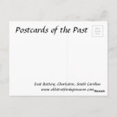 Oud Briefkaart - Charleston, South Carolina (Achterkant)
