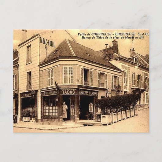 Oud Briefkaart - Chevreuse, Yvelines, Frankrijk (Voorkant)