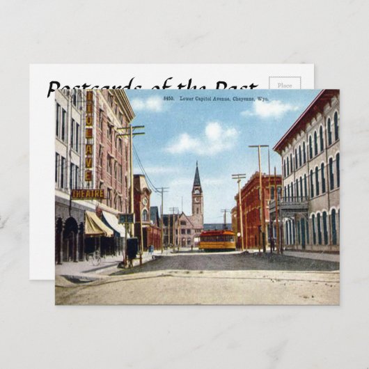 Oud Briefkaart - Cheyenne, Wyoming (Voorkant / Achterkant)
