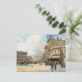 Oud Briefkaart - Christchurch, Nieuw-Zeeland (Staand voorkant)