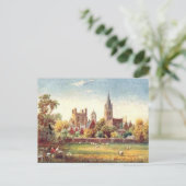 Oud Briefkaart - Christuskerk, Oxford (Staand voorkant)