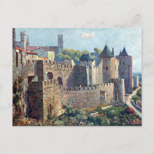 Oud Briefkaart - Cité de Carcassonne, Aude