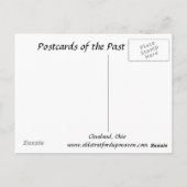Oud Briefkaart - Cleveland, Ohio (Achterkant)