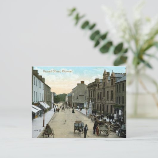 Oud Briefkaart - Clonmell, Co Tipperary (Staand voorkant)