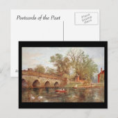 Oud Briefkaart - Clopton Bridge, Stratford-upon-Av (Voorkant / Achterkant)