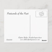 Oud Briefkaart - Clopton Bridge, Stratford-upon-Av (Achterkant)