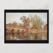 Oud Briefkaart - Clopton Bridge, Stratford-upon-Av (Voorkant)