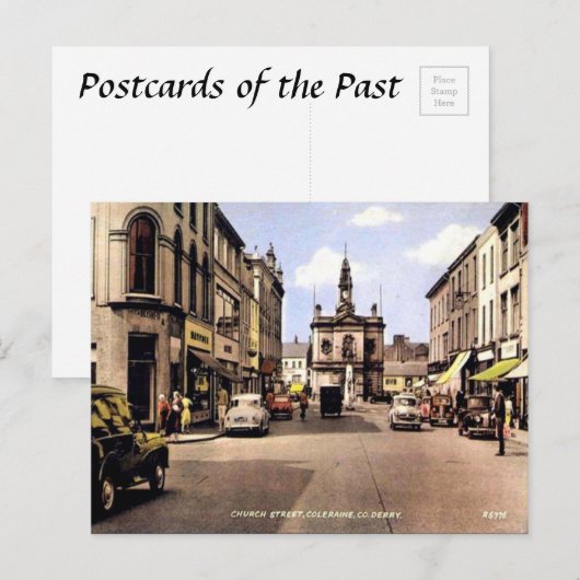 Oud Briefkaart - Coleraine, Co Derry (Voorkant / Achterkant)