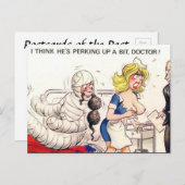 Oud Briefkaart - Comic, Medical (Voorkant / Achterkant)