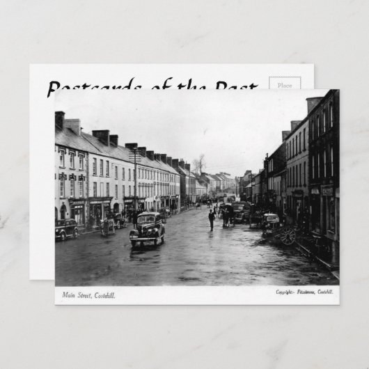 Oud Briefkaart - Cootehill, Co Cavan. Ierland (Voorkant / Achterkant)