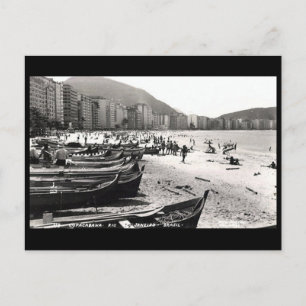 Oud Briefkaart - Copacabana, Rio de Janeiro