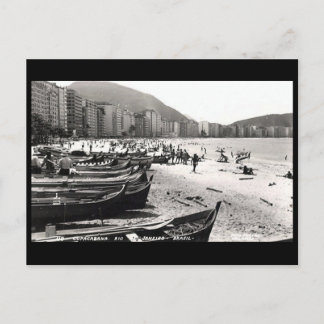 Oud Briefkaart - Copacabana, Rio de Janeiro