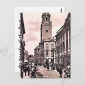 Oud Briefkaart - Corn Street, Bristol (Voorkant / Achterkant)