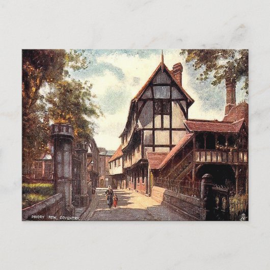 Oud Briefkaart - Coventry, Warwickshire (Voorkant)