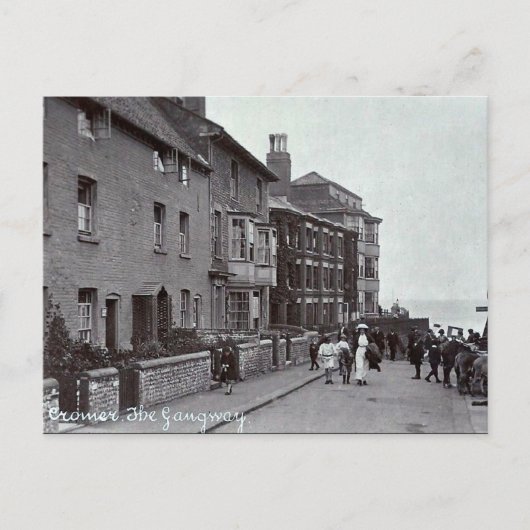 Oud Briefkaart - Cromer, Norfolk (Voorkant)