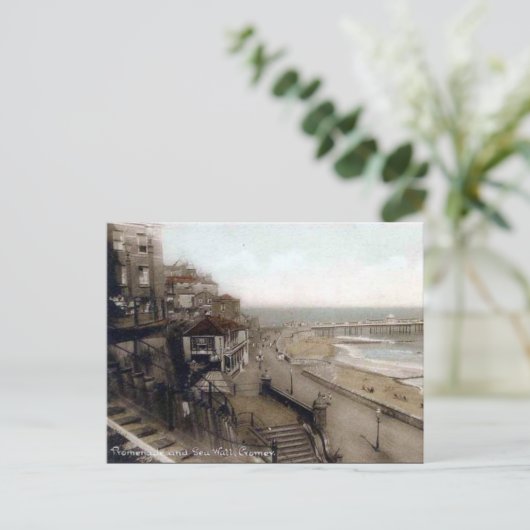 Oud Briefkaart - Cromer, Norfolk (Staand voorkant)