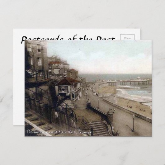 Oud Briefkaart - Cromer, Norfolk (Voorkant / Achterkant)