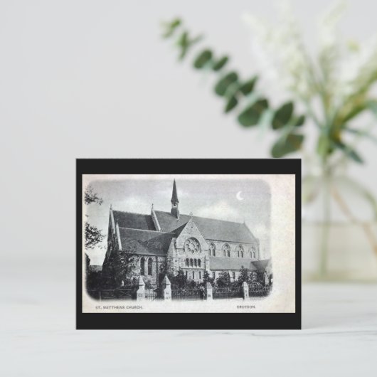 Oud Briefkaart - Croydon, Londen (Staand voorkant)