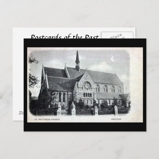 Oud Briefkaart - Croydon, Londen (Voorkant / Achterkant)