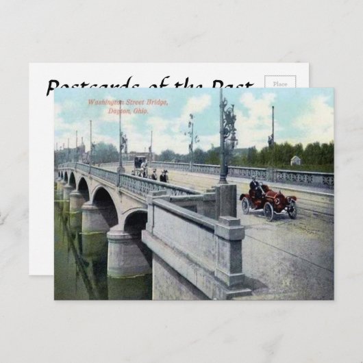 Oud Briefkaart - Dayton, Ohio, VS (Voorkant / Achterkant)