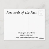 Oud Briefkaart - Dayton, Ohio, VS (Achterkant)