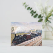 Oud Briefkaart - de Orient Express (Staand voorkant)